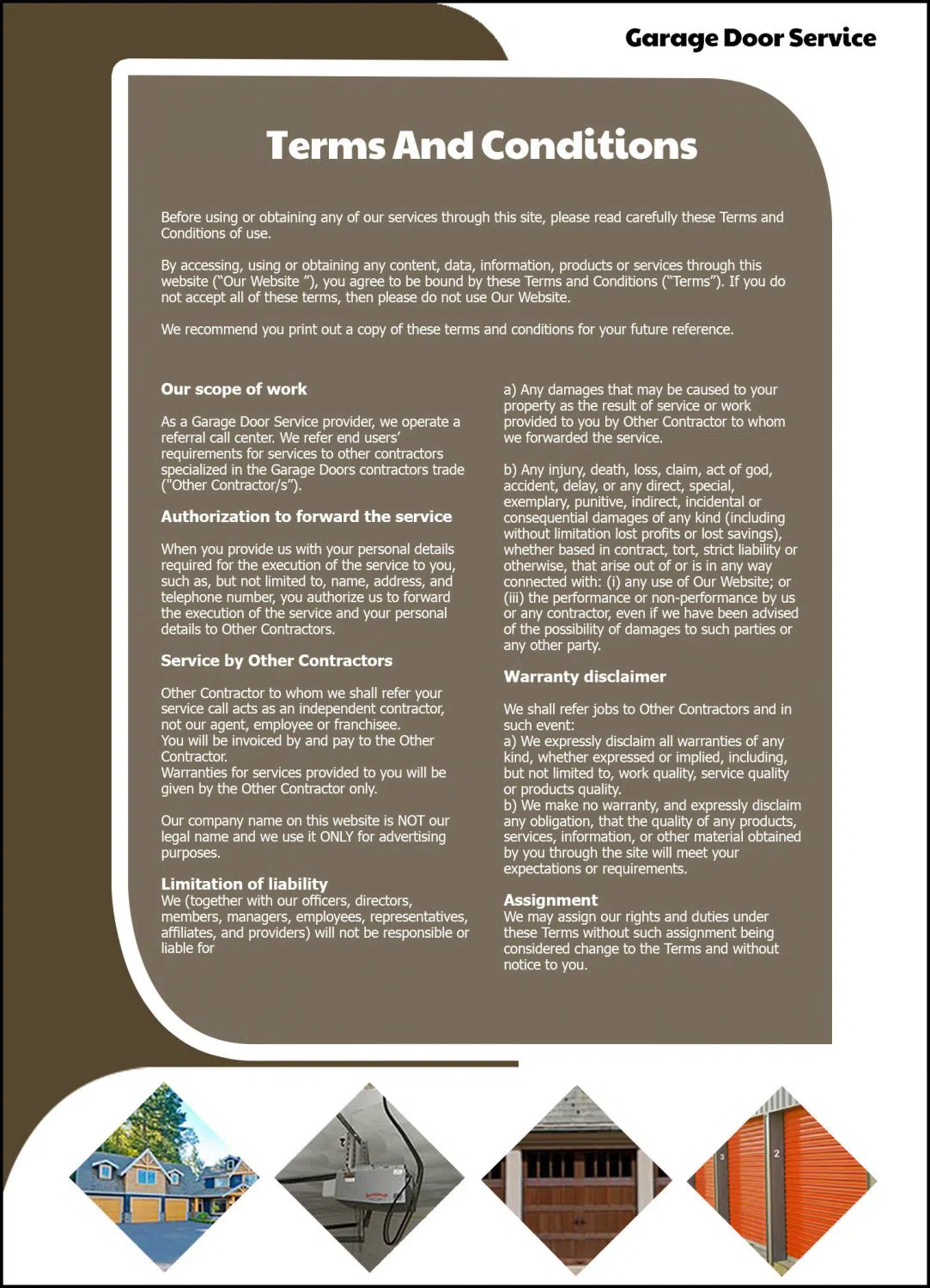 State Garage Doors Jacksonville, FL 904-552-1404